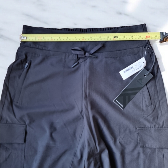 🆕️ Kyodan Black High Waist Ladies Activewear Capri Pants - Picture 11 of 13